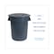 Boardwalk 44 qt. Round Trash Can 3485199 - alternate 6